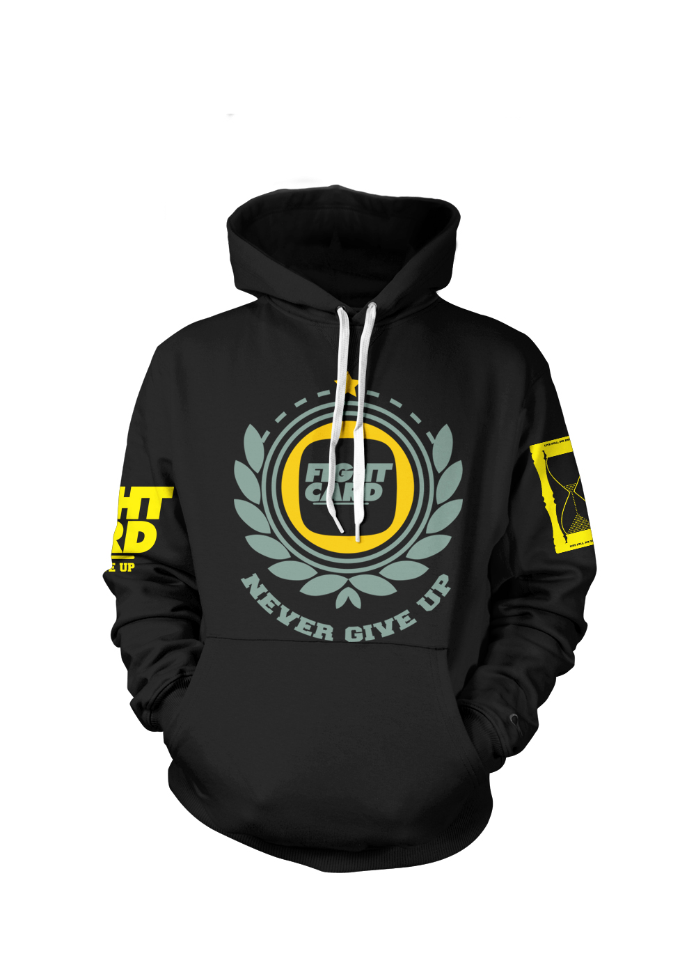 CREST #3 on Hoodie