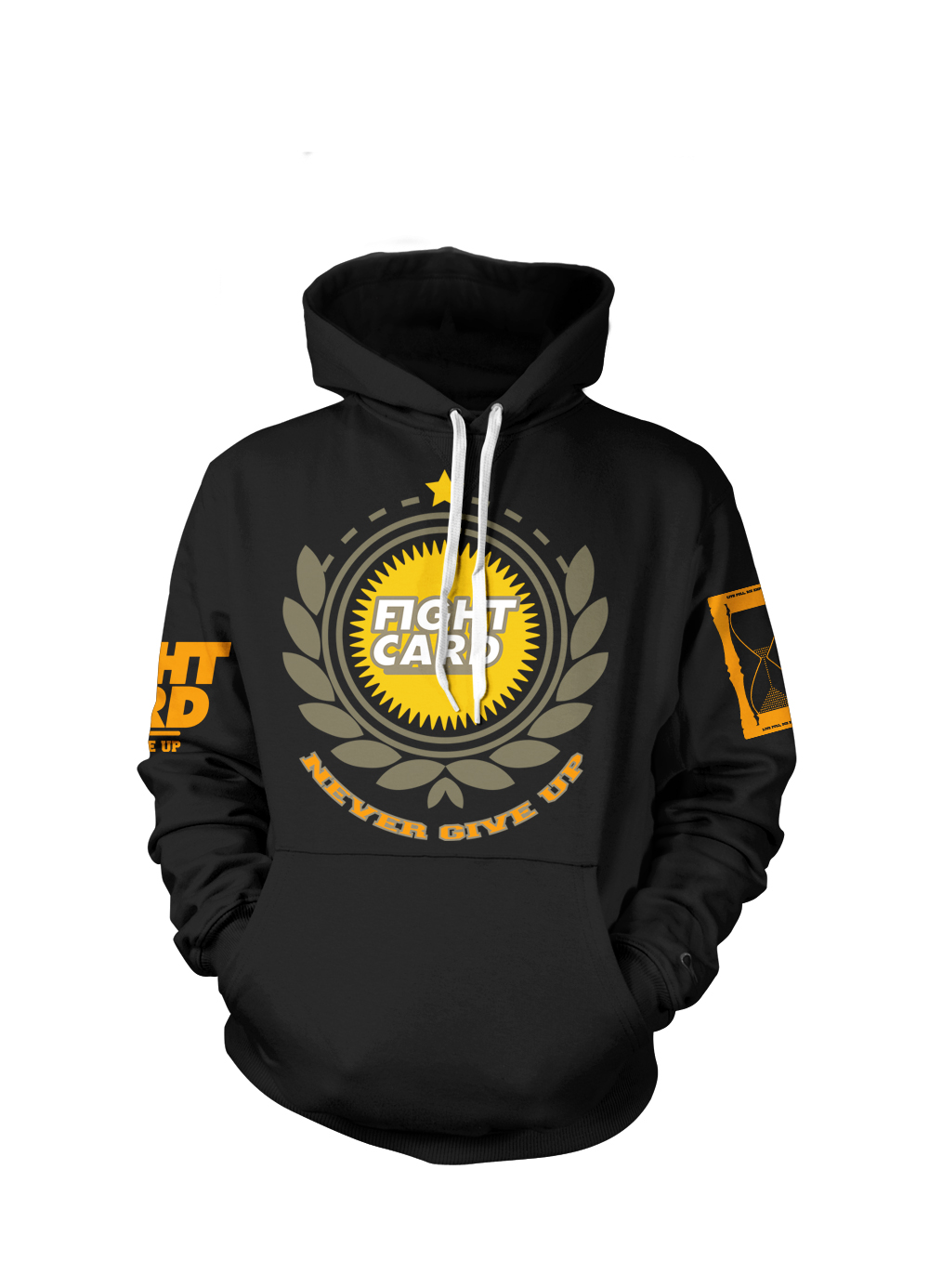 CREST #5 on Hoodie