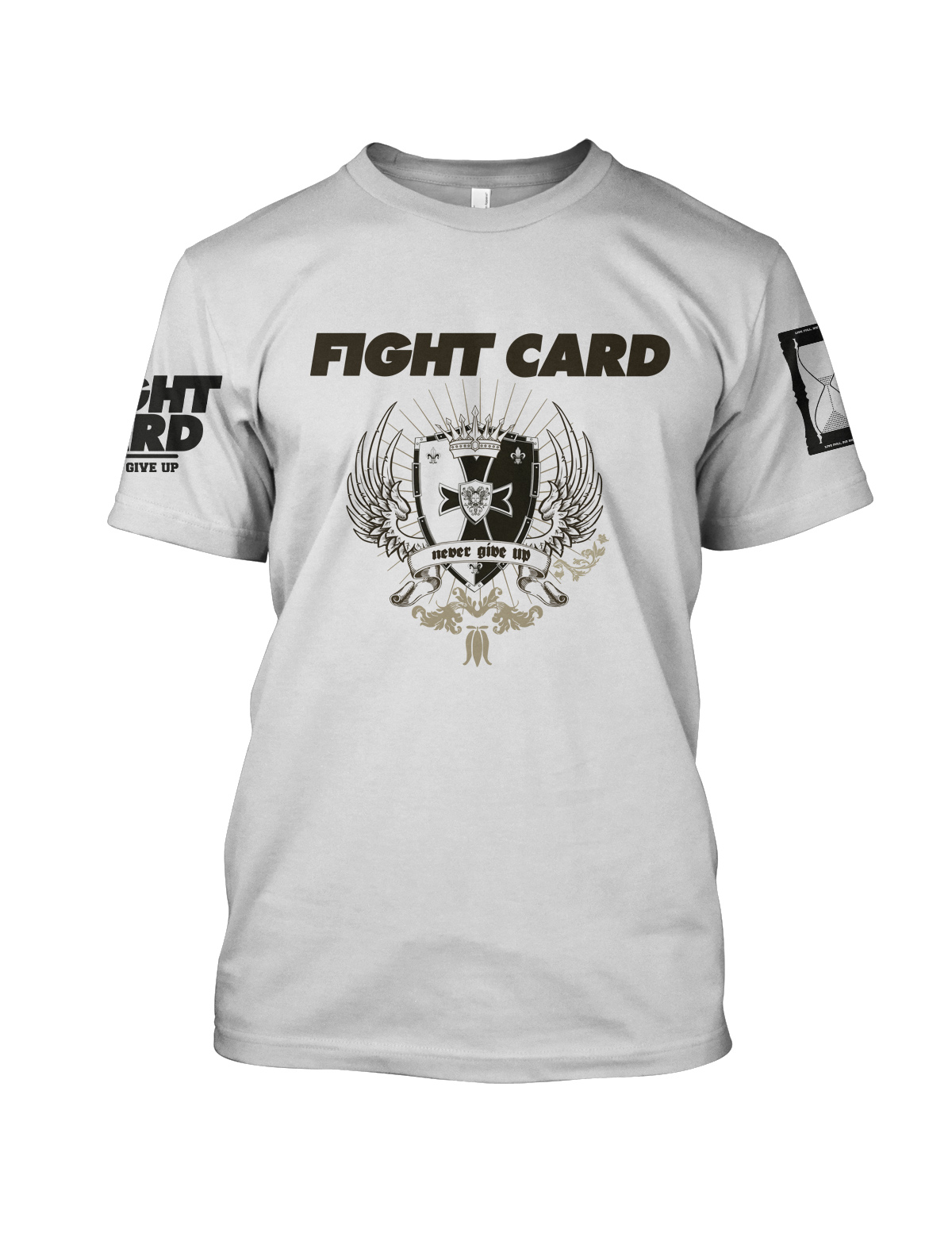SHIELD NEVER GIVE UP on T-Shirt