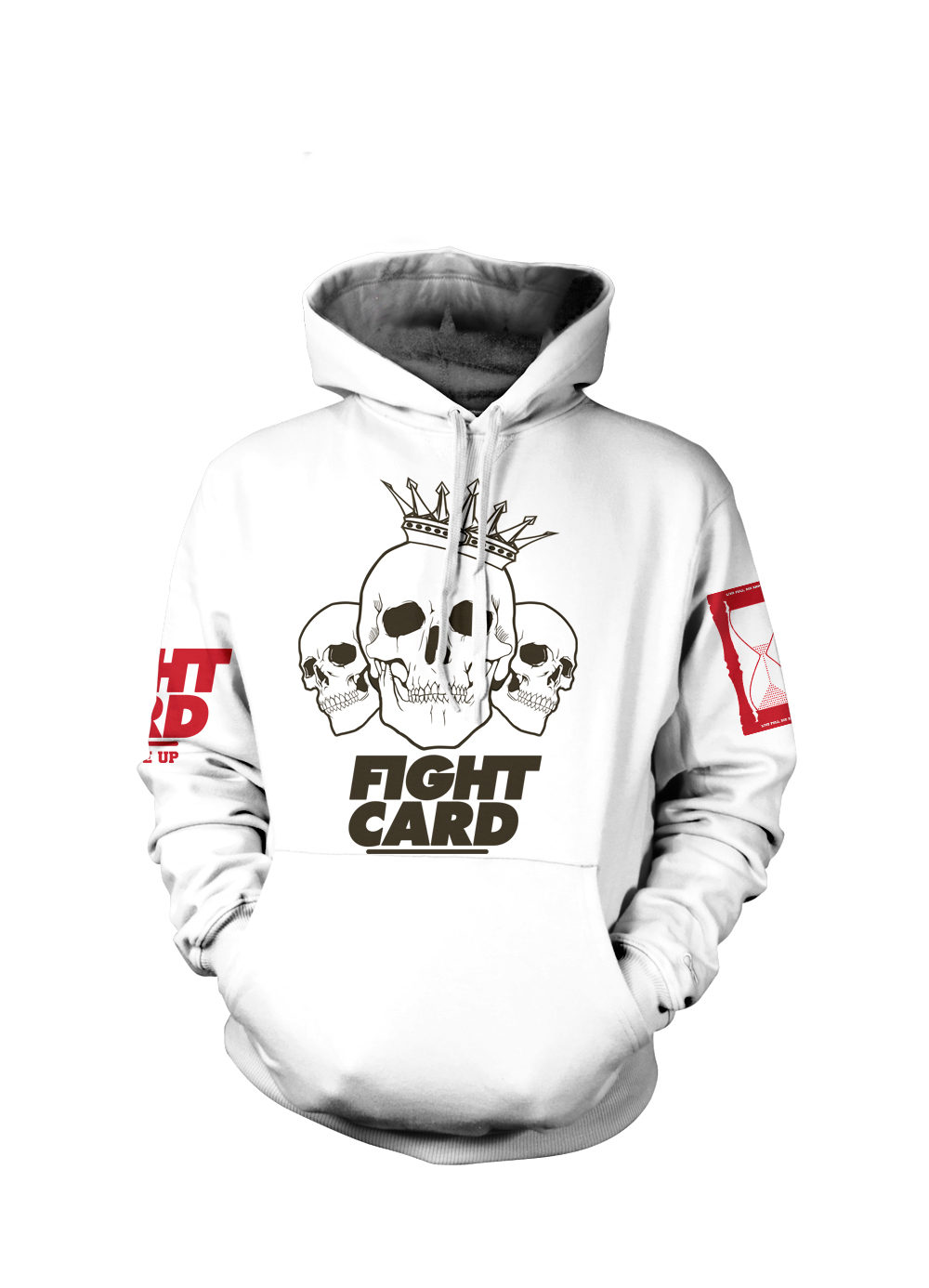 SKULL #5 on Hoodie