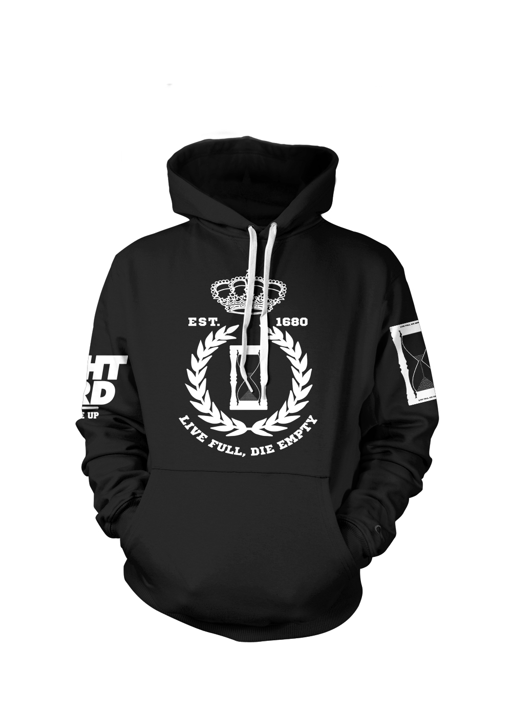 HOURGLASS LAUREL on Hoodie